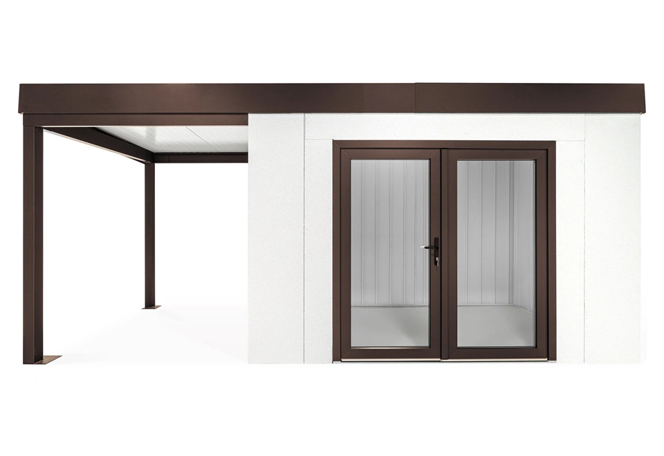 GARDEON® Gartenhaus mit doppelt verglasten Türen