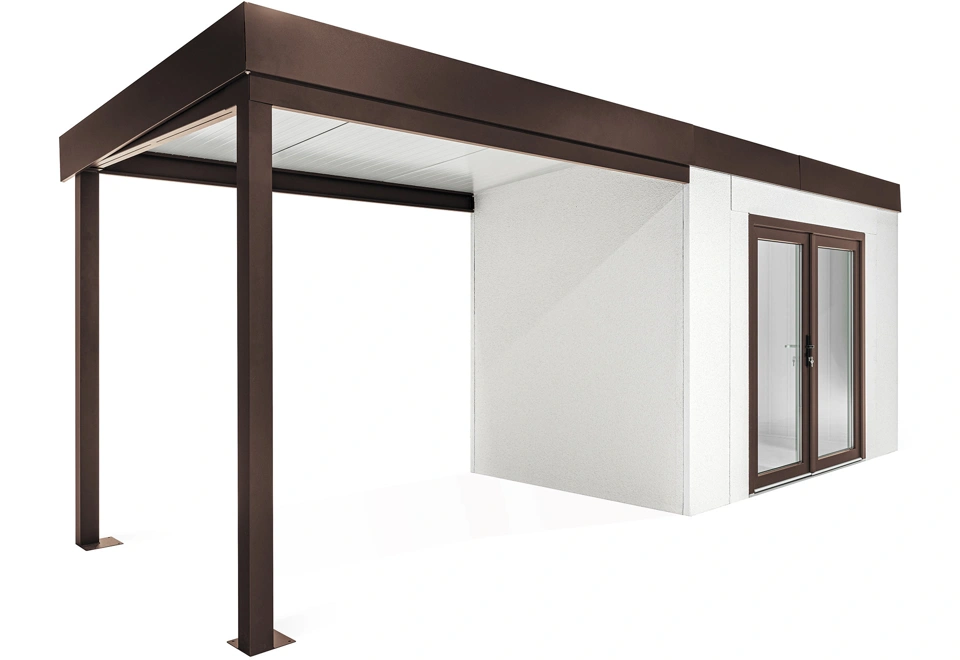 GARDEON® Gartenhaus mit doppelt verglasten Türen