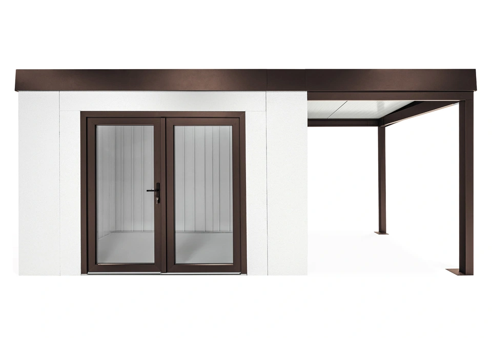 GARDEON® Gartenhaus mit doppelt verglasten Türen