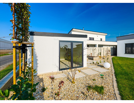 GARDEON® Gartenhaus mit Doppelverglasung und einflügeligen Türen