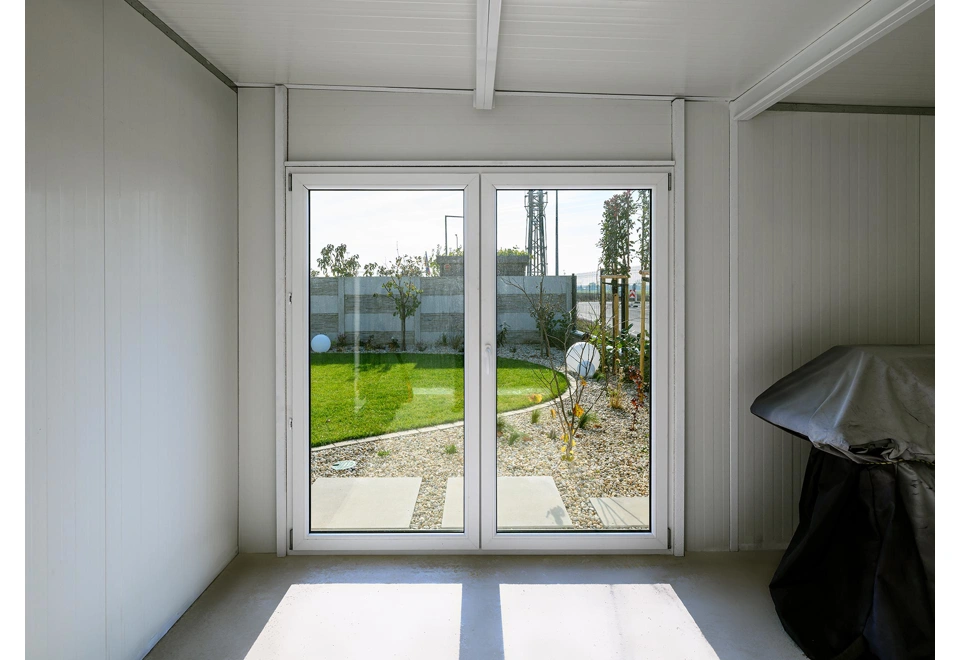 GARDEON® Gartenhaus mit Doppelverglasung und einflügeligen Türen