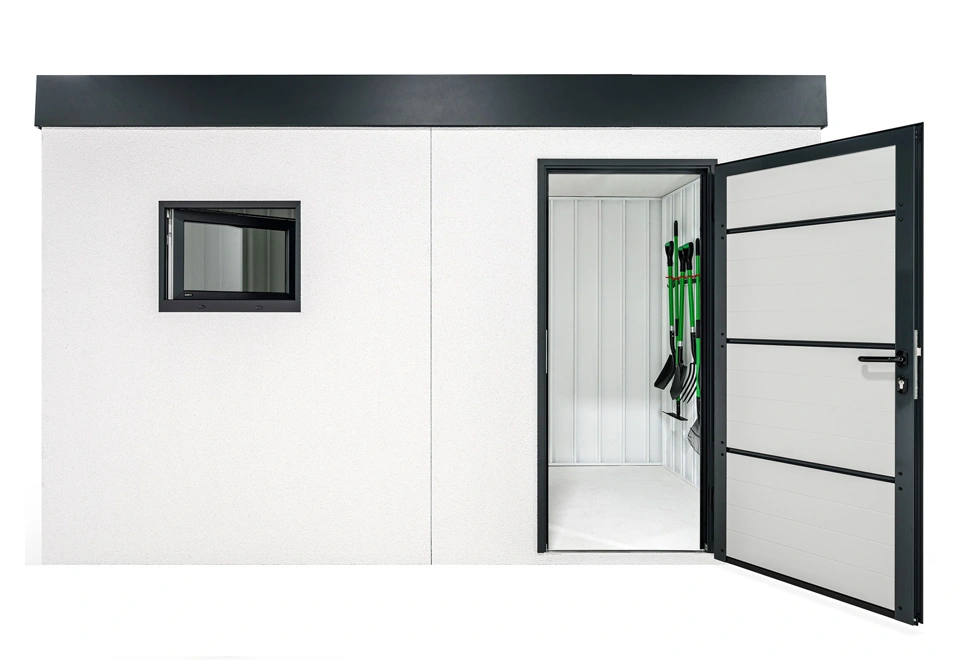 GARDEON® Gartenhaus mit Hörmann-Tür und Fenster