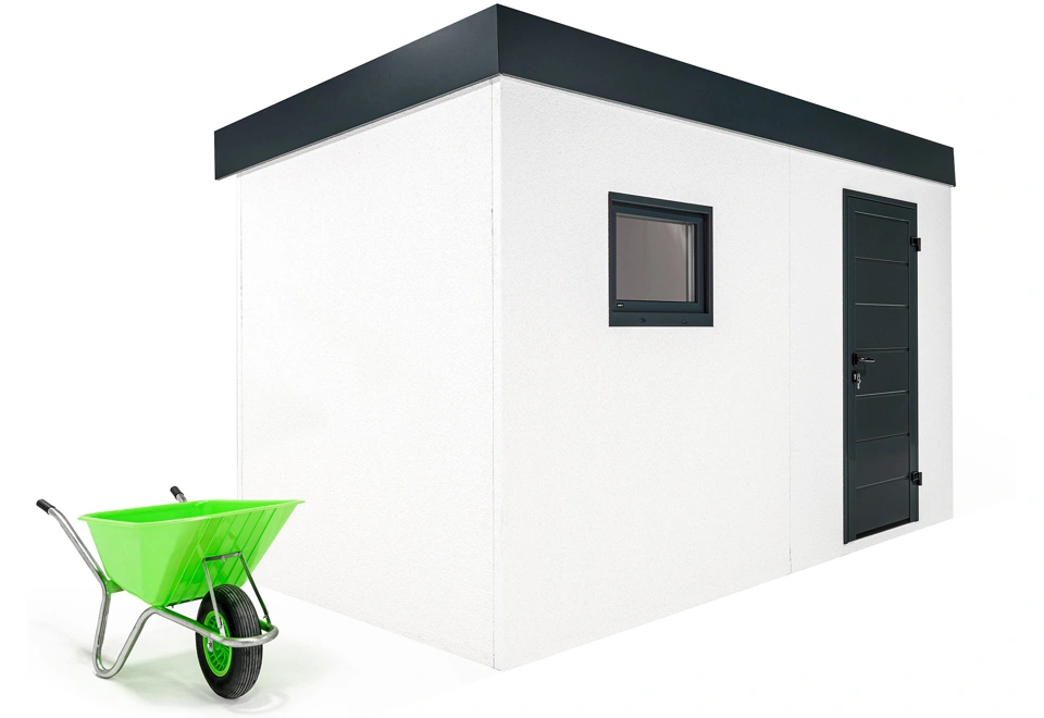GARDEON® Gartenhaus mit Hörmann-Tür und Fenster