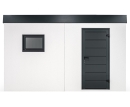 GARDEON® Gartenhaus mit Hörmann-Tür und Fenster