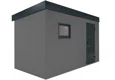 GARDEON® Gartenhaus mit Hörmann-Tür und Fenster