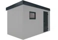 GARDEON® Gartenhaus mit Hörmann-Tür und Fenster