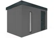 GARDEON® Gartenhaus mit Hörmann-Tür und Lichtband