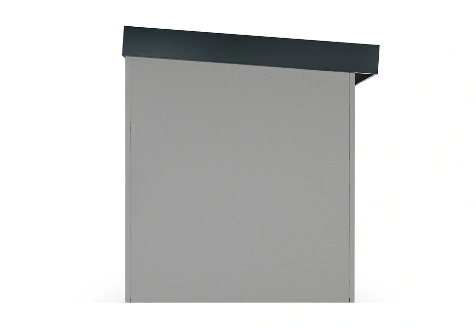 GARDEON® Gartenhaus mit Hörmann-Tür und Lichtband