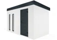 GARDEON® Gartenhaus mit Hörmann-Tür und zwei Lichtbändern