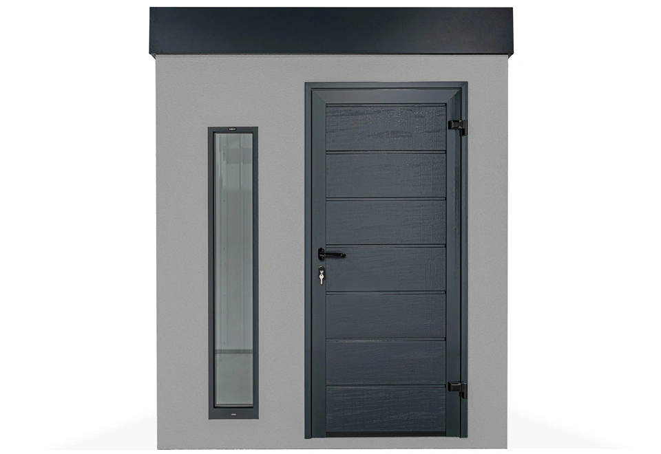 GARDEON® Gartenhaus mit Hörmann-Türen und Lichtband