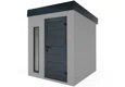 GARDEON® Gartenhaus mit Hörmann-Türen und Lichtband