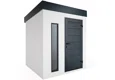 GARDEON® Gartenhaus mit Hörmann-Türen und Lichtband