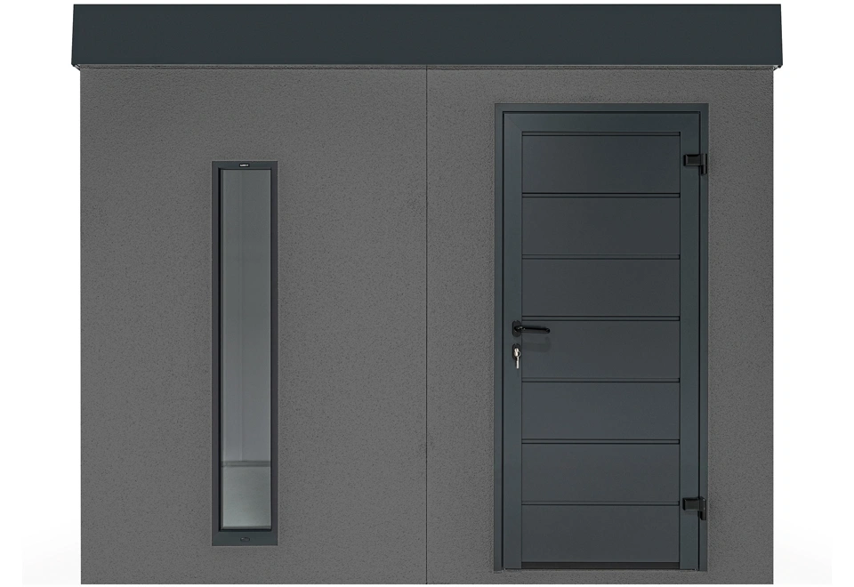 GARDEON® Gartenhaus mit Hörmann-Türen und Lichtband