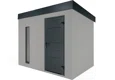 GARDEON® Gartenhaus mit Hörmann-Türen und Lichtband