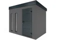 GARDEON® Gartenhaus mit Hörmann-Türen und zwei Lichtbändern