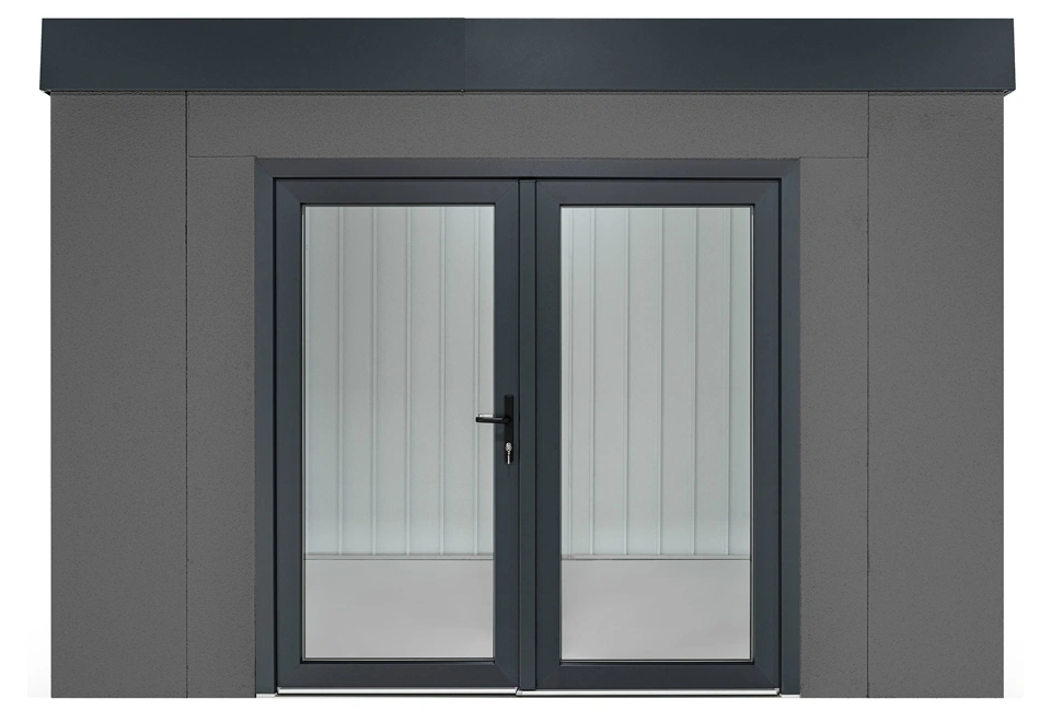 GARDEON® Gartenhaus mit Panorama-Doppelflügeltür