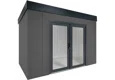GARDEON® Gartenhaus mit Panorama-Doppelflügeltür