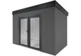 GARDEON® Gartenhaus mit Panorama-Doppelflügeltür