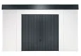 GARDEON® Gartenhaus mit sicherer Garagentür von Hörmann