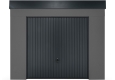 GARDEON® Gartenhaus mit sicherer Garagentür von Hörmann