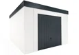 GARDEON® Gartenhaus mit sicherer Garagentür von Hörmann