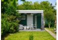 GARDEON® Gartenhaus mit Tür, Fenster, Lichtband und Überdachung