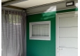 GARDEON® Gartenhaus mit Tür, Fenster, Lichtband und Überdachung