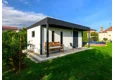 GARDEON® Gartenhaus mit Tür, Fenster, Lichtbänder und Überdachung