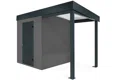 GARDEON® Gartenhaus mit Türen und überdachtem Bereich