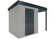 GARDEON® Gartenhaus mit Türen und überdachtem Bereich