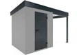 GARDEON® Gartenhaus mit Türen und überdachtem Bereich