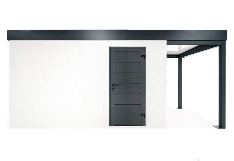 GARDEON® Gartenhaus mit überdachtem Bereich