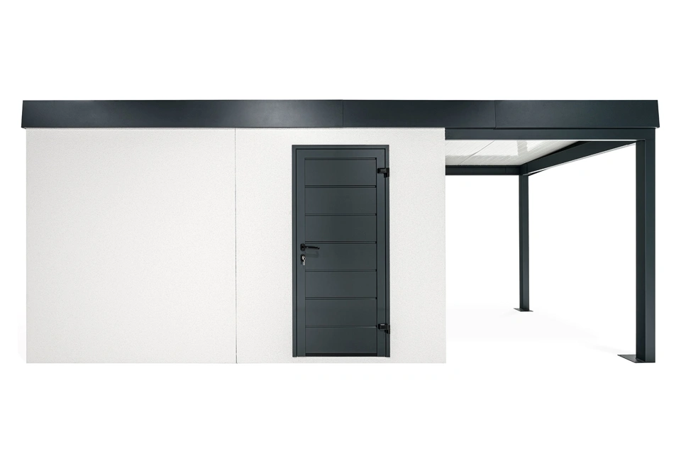 GARDEON® Gartenhaus mit überdachtem Bereich