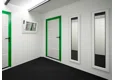 GARDEON® Gartenhaus mit zwei Türen, Fenster, zwei Lichtbänder und überdachtem Bereich