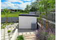 GARDEON® Gartenhaus mit zwei Türen und zwei Lichtbänder