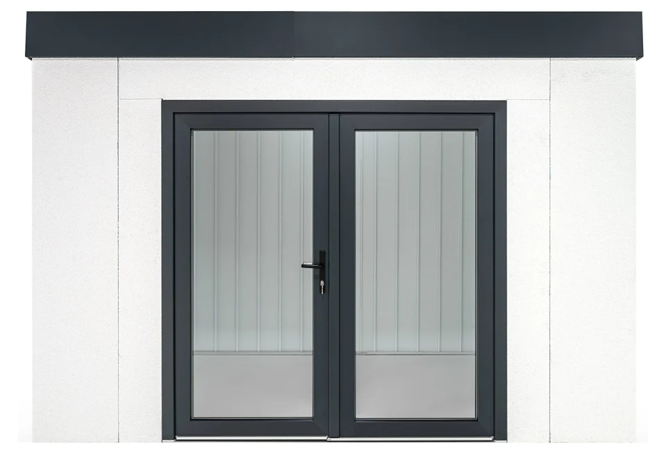 GARDEON® Gartenhaus mit zweiflügeliger Glastür