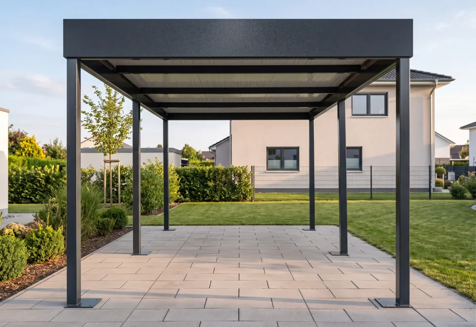 GARDEON® Hochcarport - für ein Auto
