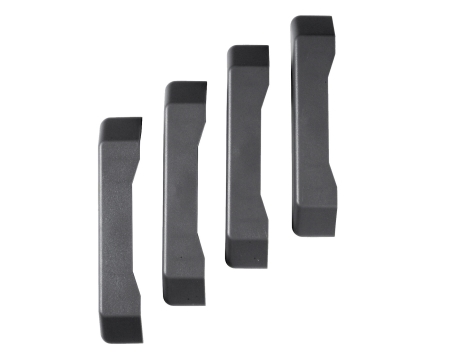 GLADIATOR® Geartrack Endkappen Smoke (4 Stück)