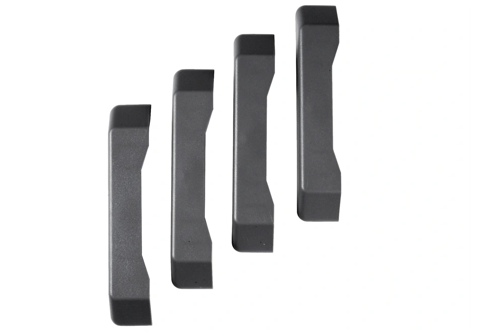 GLADIATOR® Geartrack Endkappen Smoke (4 Stück)