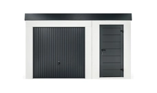 Gartenhäuser mit Garagentor