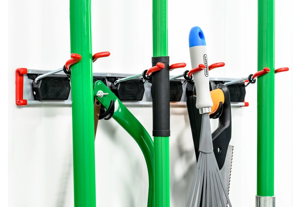 Werkzeugaufhängesystem (4 Halterungen und 2 Haken)